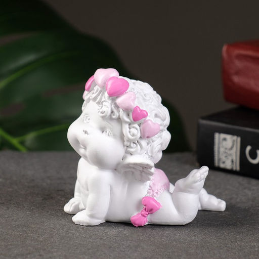 Фигурка Ангел лежит ручки в пол, 7?5?7 см