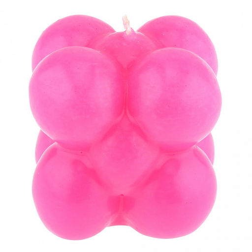 Свеча д5,7см, h5,5см, малая, фуксия, время горения 6 часов (Россия)