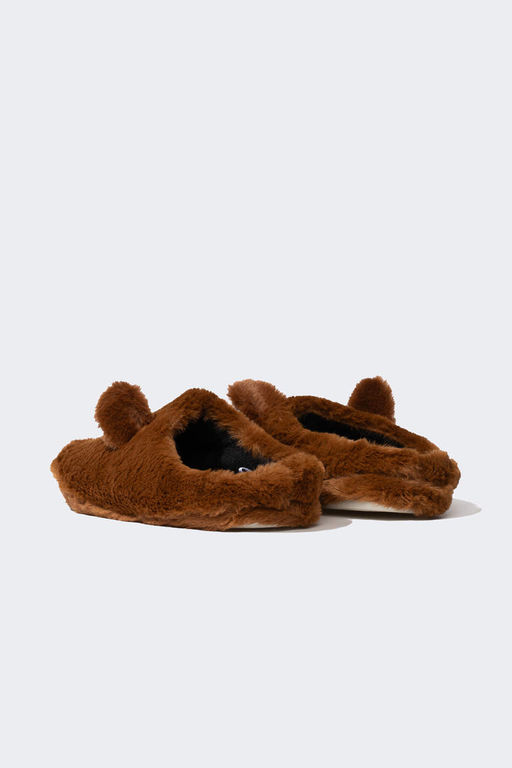 Женские домашние тапочки на плоской подошве - Defacto фото 4