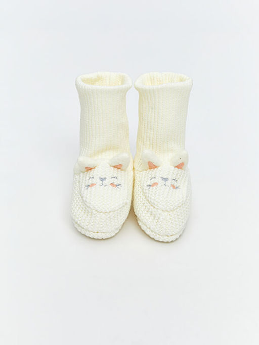 Tav?an Fig?rl? K?z Bebek ?orapl? Ev Ayakkab?s?