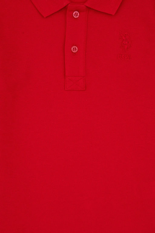 Erkek _ocuk K_rm_z_ Basic Polo Yaka Sweatshirt Sepette S_rpriz _ndirim - U.s. polo assn фото 3