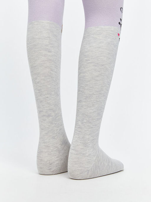 Kuromi Desenli K?z ?ocuk K?lotlu ?orap