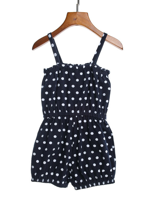 Ромпер в горошек UD 1568 синий - Mini maxi фото 4
