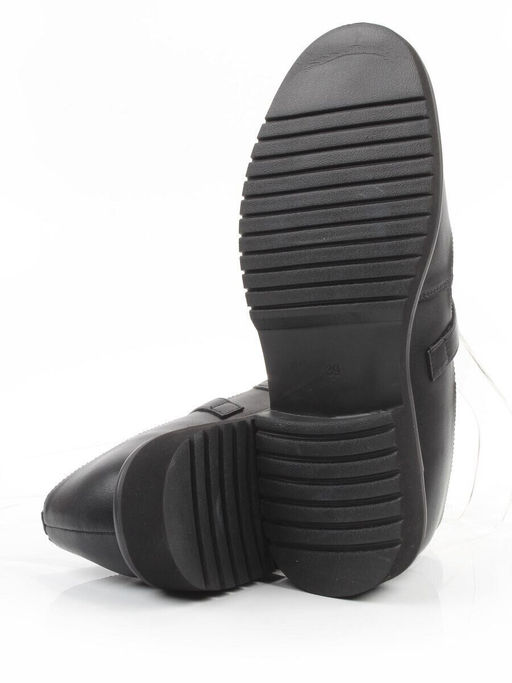 06-M47-13 BLACK Туфли женские (натуральная кожа)