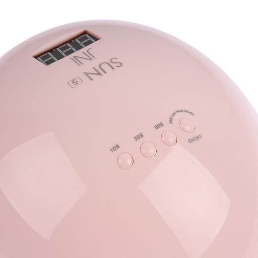 Лампа для гель-лака JessNail SUN 5 BL, UV/LED, 48 Вт, 24 диода, таймер 10/30/60 сек, розовая