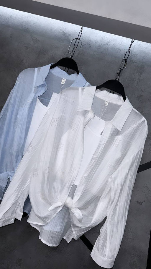 Рубашка с камешками - Ksa фото 3