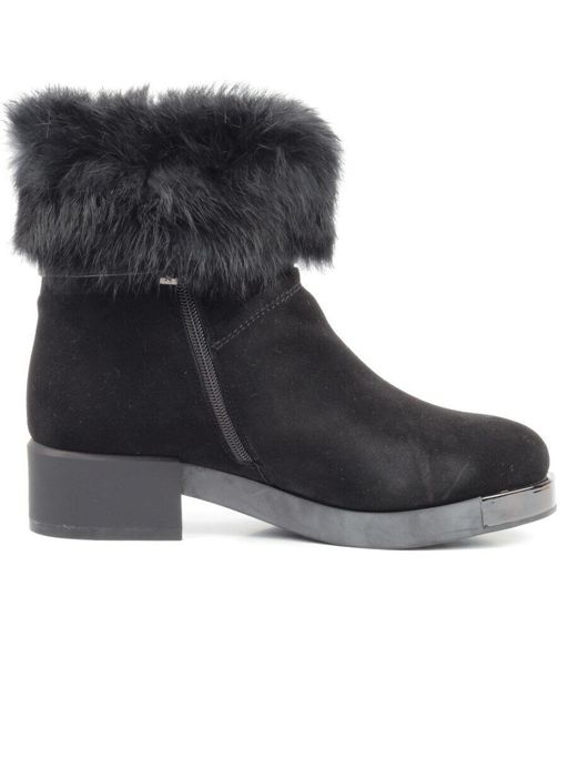 04-206W-8Y1 8J33M Ботинки зимние женские (натуральная замша, натуральный мех) - Фабричный китай фото 11