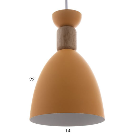 Светильник BayerLux «Канди» 1xE27 40 Вт желтый 16×16×20-120 см