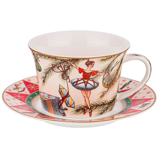 Чайная пара пара Щелкунчик 250 мл 760-751 #НовыйГод - Арти-м фото 2