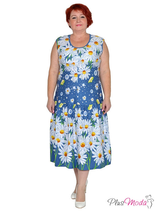 Платье Модель №1512 размеры 44-84 - Plusmoda фото 2