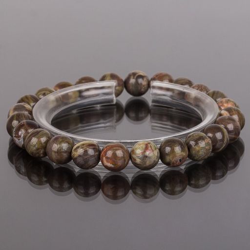 Браслет из уральской Яшмы 19 см