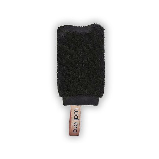 Спонж для пилинга лица Natural Peeling (Черный) - Wai ora фото 4