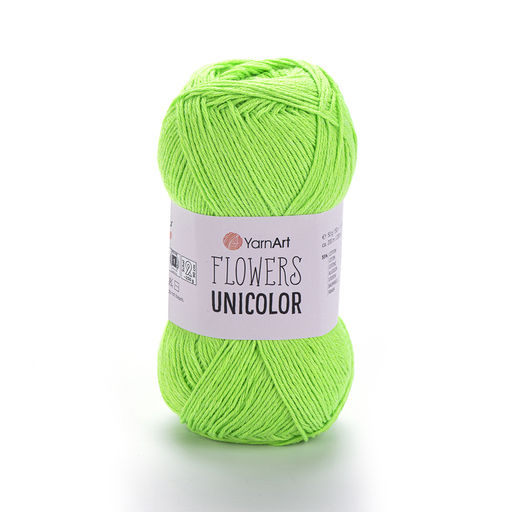Цена за 5 мотков пряжи FLOWERS UNICOLOR