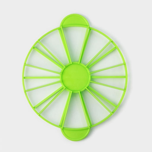 Делитель для торта Доляна, 10/12 частей, 26.5 см, пластик, МИКС