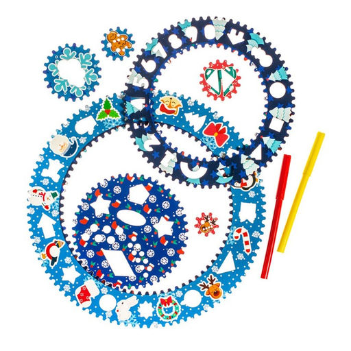 Спирограф WoodLand Toys «Новогоднее настроение»