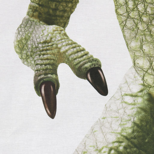 Пододеяльник Этель 1,5 сп Green Dino 143х215 см, 100% хл, бязь  фото 2