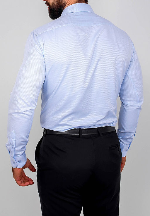 Сорочка мужская длинный рукав GREG 203/199/1170/Z_GB  фото 2