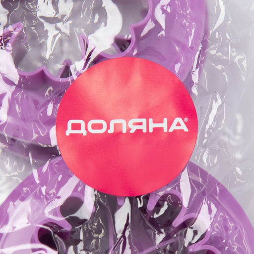 Формы для печенья Доляна Цветочки, пластик, набор 4 шт., фиолетовые фото 6