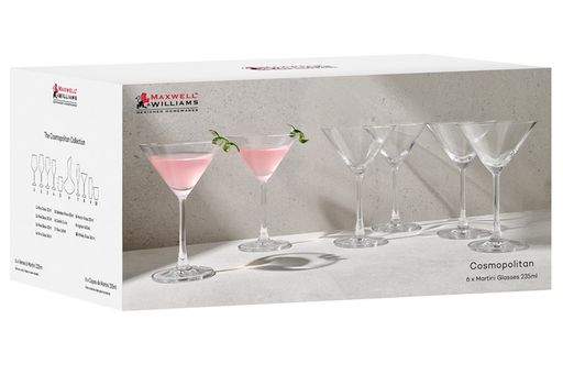 Набор бокалов для мартини Cosmopolitan, 0,235 л, 6 шт - Maxwell & Williams фото 4
