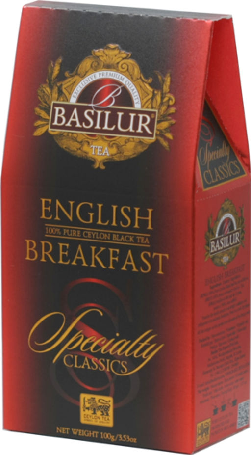 BASILUR. Избранная классика. English Breakfast 100 гр. карт.упаковка  фото 2