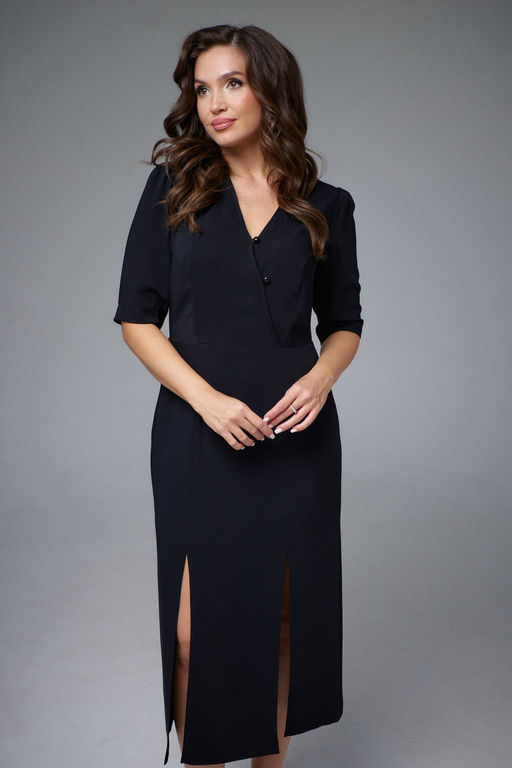 Платье Lenata 16456 черный