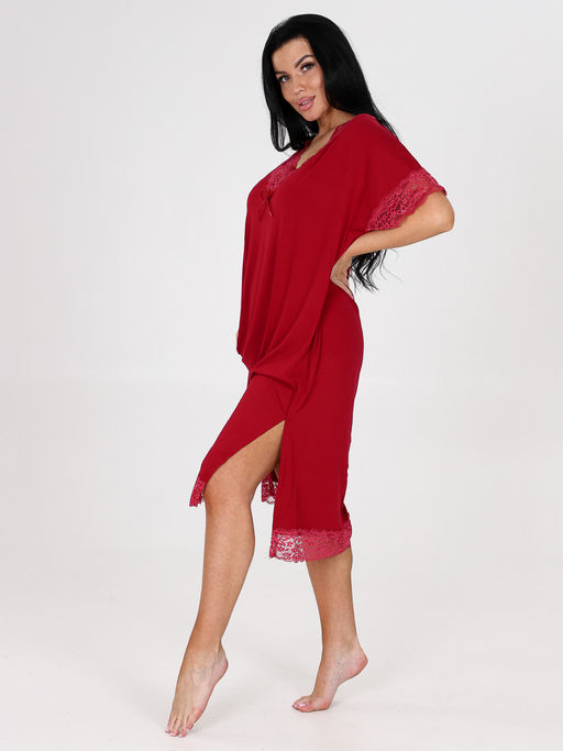 03 СОРОЧКА ЖЕНСКАЯ (Бордо) - А-дина фото 5