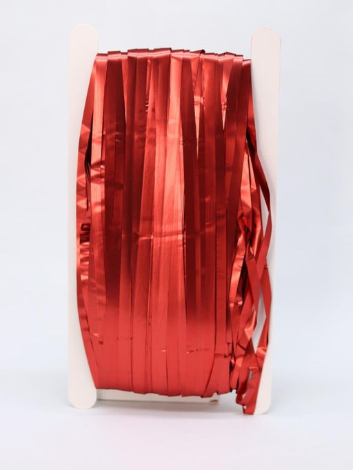 Праздничный занавес, дождик для фотозоны "Gleaming rain", red (100*200 см)