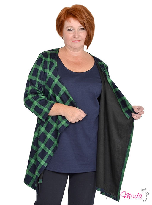 Кардиган Модель №967 размеры 44-84 - Plusmoda фото 4