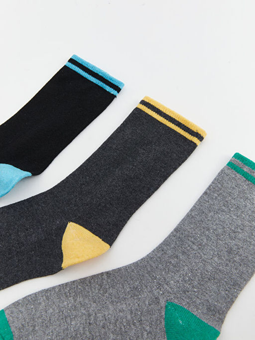 Erkek ?ocuk Soket ?orap 3l? - Waikiki фото 2