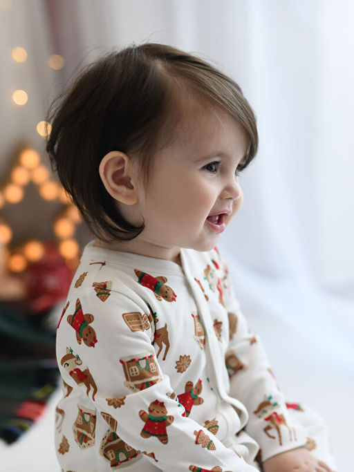 V Yaka Uzun Kollu Y?lba?? Temal? K?z Bebek Tulum 2li - Waikiki фото 2