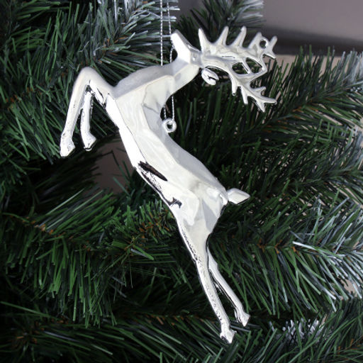 Новогоднее украшение Олень 15*1*12.5 см / LF-7595G/S /уп 720/ (Золото) - Галеонтрейд фото 3