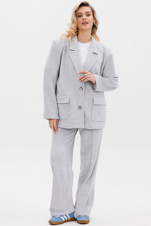 Костюм GO F3105/50-04.170-176 серый меланж - Pirs фото 2