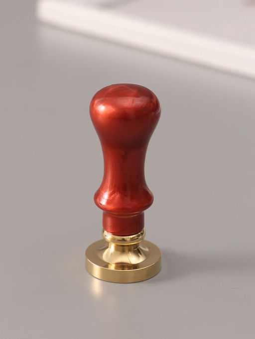 Печать для сургуча с пластиковой ручкой «Буква Z на вензеле», 2.5×2.5×6.3 см