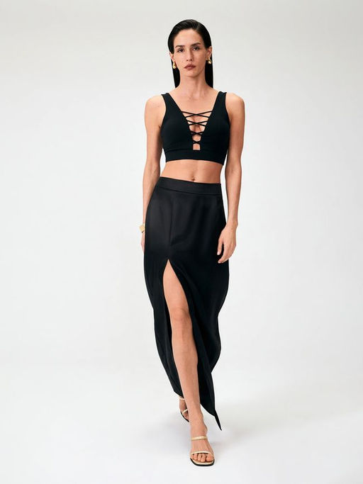 Топ спортивный жен. Aleid черный - Concept club фото 2