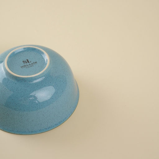 Салатники SL Home Аззура, 750 мл, d=15 см, набор 2 шт., фарфор, голубые