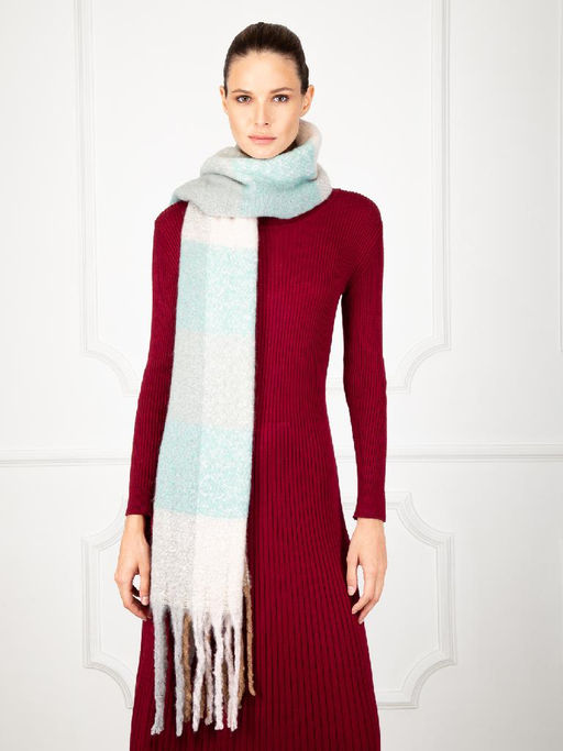 Палантин жен. шерсть+акр 50х190 LDB69-495-14 - Labbra фото 4