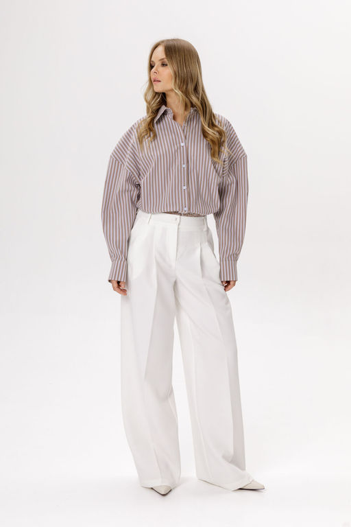 Боди Pirs 6226 коричневая полоска