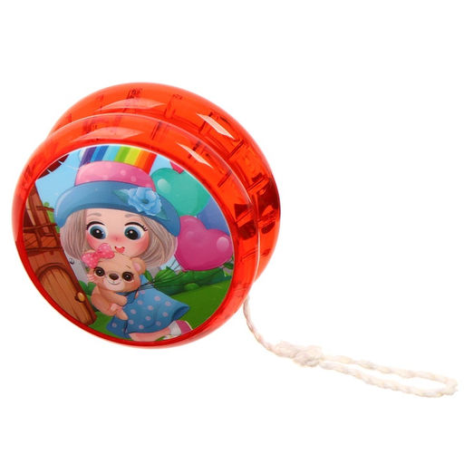 Йо-йо «Девчонка» световой, виды МИКС