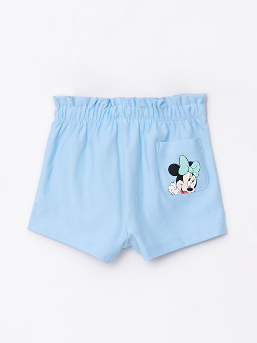 Beli Lastikli Minnie ve Mickey Mouse Bask?l? K?z Bebek ?ort - Waikiki фото 2