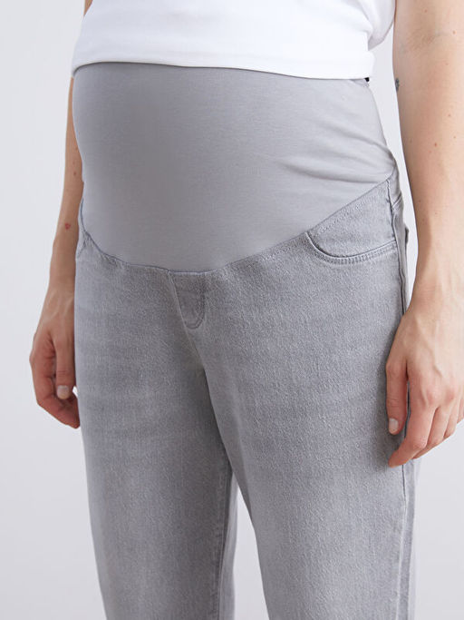 Kar?n Panelli Mom Fit Hamile Jean Pantolon