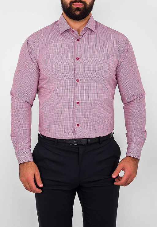 Сорочка мужская длинный рукав GREG 614/139/1210/ZV/b/1p_GB  фото 8