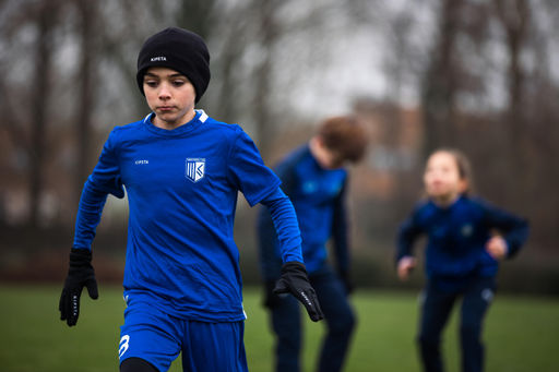 Футбольные шорты детские синие 100 Kipsta