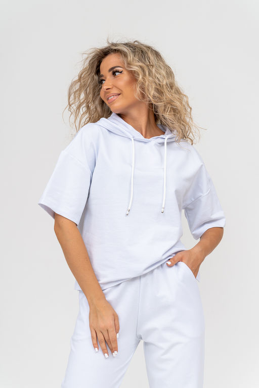 Костюм Натали 36773 толстовка и брюки из хлопка с полиэстером фото 15