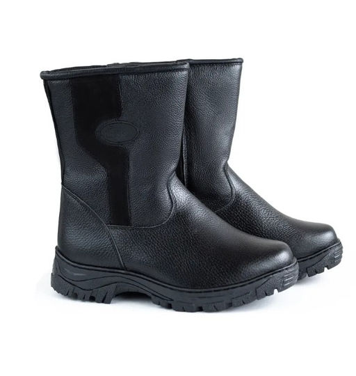 Сапоги мужские кожаные Байкал, литая подошва