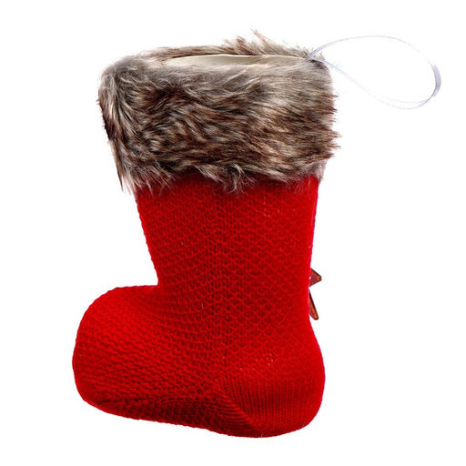 Конфетница «Сапожок», с деревянным элементом