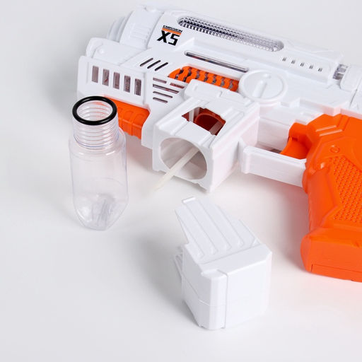 Генератор мыльных пузырей Бластер Х5, 21 ? 15 см - Funny toys фото 8