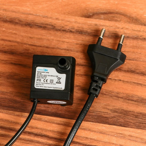 Фонтан настольный «Прохлада», водопад, 11×18×23 см, с подсветкой, без шарика