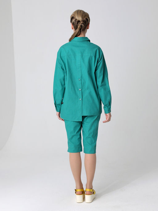 24230 Рубашка зеленый - Dizzyway фото 2