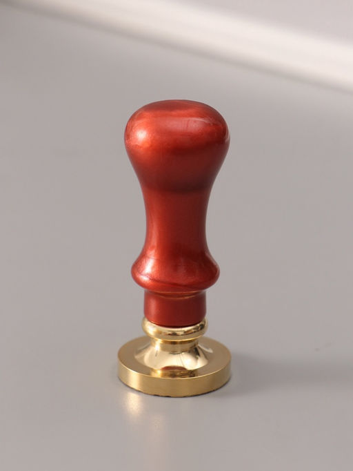 Печать для сургуча с пластиковой ручкой «Цветок веер», 6.3×2.5×2.5 см