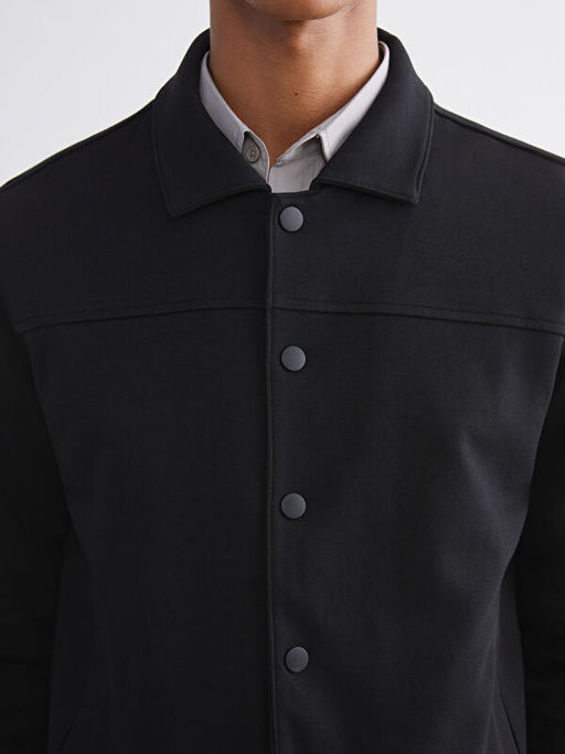 Rahat Kal?p Uzun Kollu Erkek G?mlek Ceket